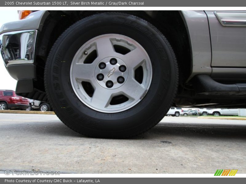 Silver Birch Metallic / Gray/Dark Charcoal 2005 Chevrolet Suburban 1500 LT