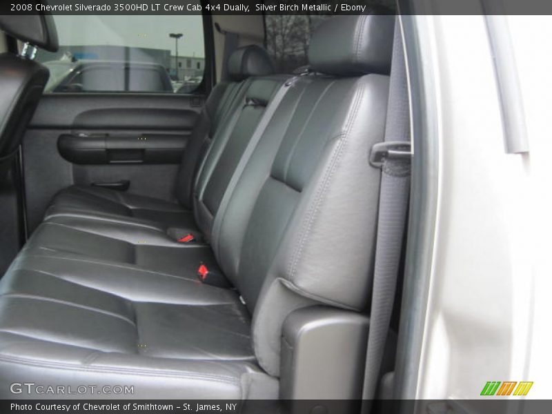Silver Birch Metallic / Ebony 2008 Chevrolet Silverado 3500HD LT Crew Cab 4x4 Dually