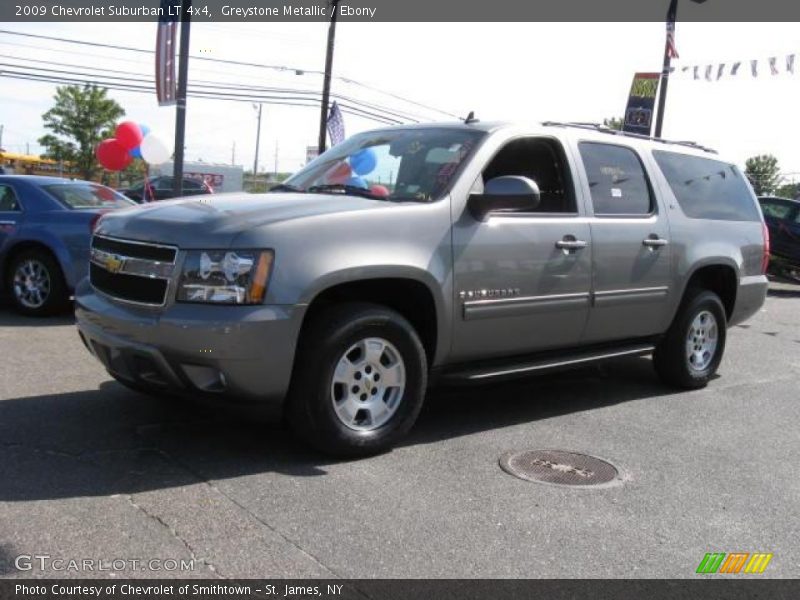 Greystone Metallic / Ebony 2009 Chevrolet Suburban LT 4x4