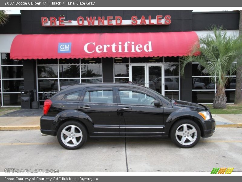 Black / Pastel Slate Gray 2007 Dodge Caliber R/T
