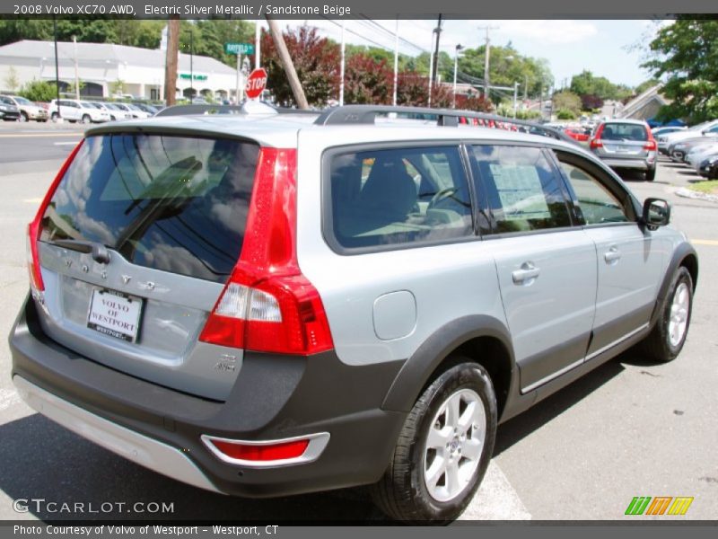 Electric Silver Metallic / Sandstone Beige 2008 Volvo XC70 AWD