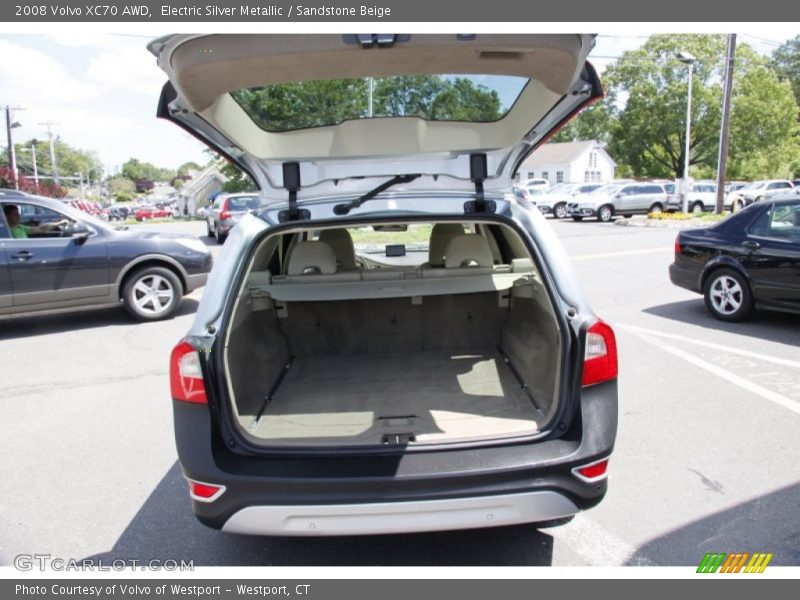 Electric Silver Metallic / Sandstone Beige 2008 Volvo XC70 AWD