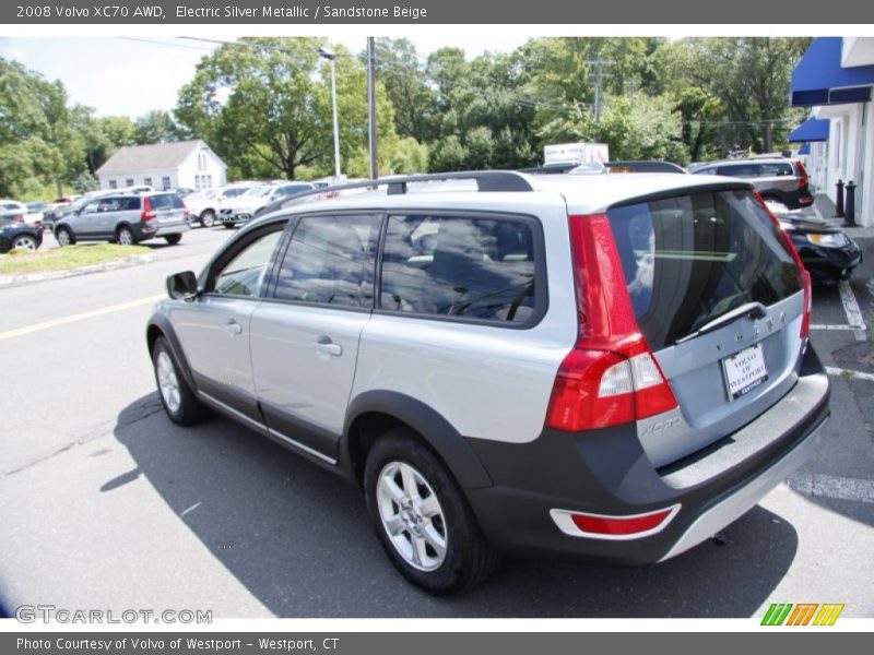 Electric Silver Metallic / Sandstone Beige 2008 Volvo XC70 AWD