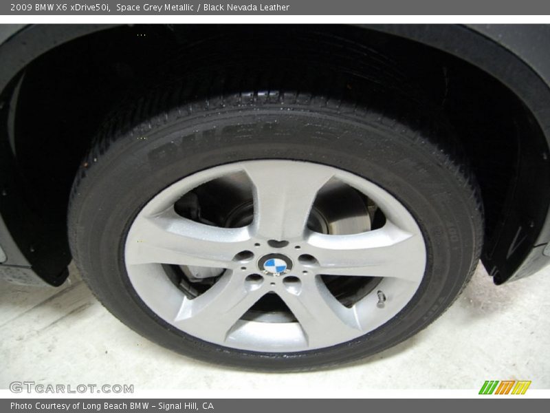Space Grey Metallic / Black Nevada Leather 2009 BMW X6 xDrive50i