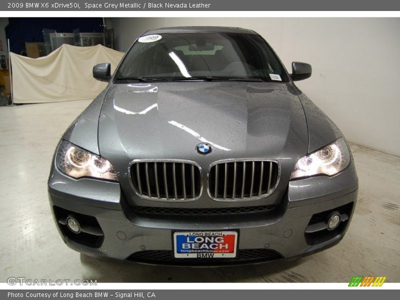 Space Grey Metallic / Black Nevada Leather 2009 BMW X6 xDrive50i