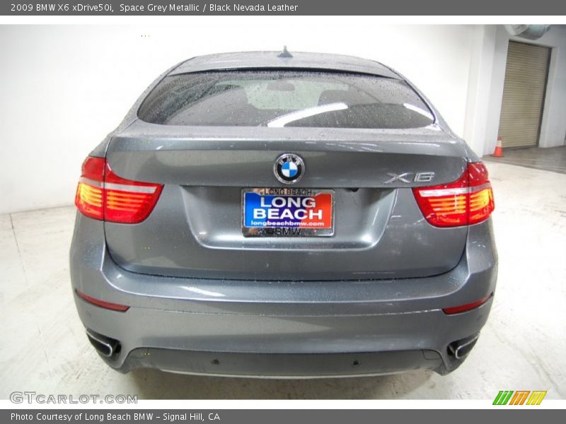 Space Grey Metallic / Black Nevada Leather 2009 BMW X6 xDrive50i