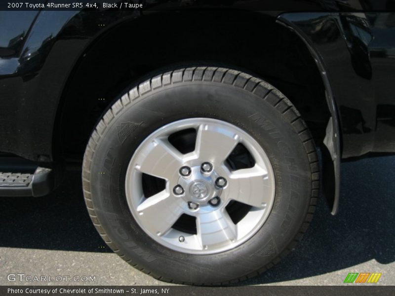 Black / Taupe 2007 Toyota 4Runner SR5 4x4