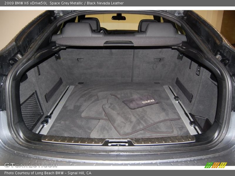 Space Grey Metallic / Black Nevada Leather 2009 BMW X6 xDrive50i