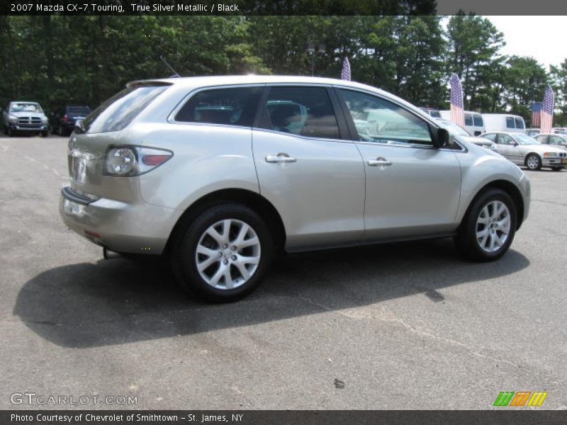 True Silver Metallic / Black 2007 Mazda CX-7 Touring