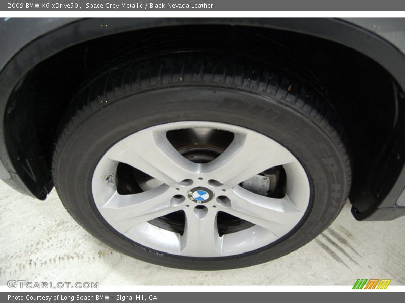 Space Grey Metallic / Black Nevada Leather 2009 BMW X6 xDrive50i