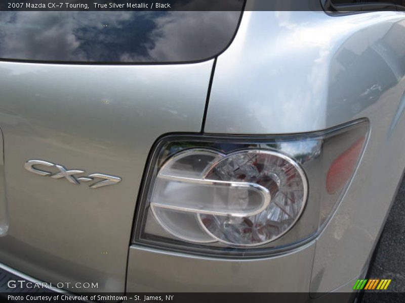 True Silver Metallic / Black 2007 Mazda CX-7 Touring