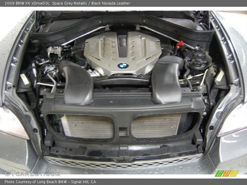 Space Grey Metallic / Black Nevada Leather 2009 BMW X6 xDrive50i