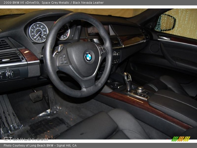 Space Grey Metallic / Black Nevada Leather 2009 BMW X6 xDrive50i