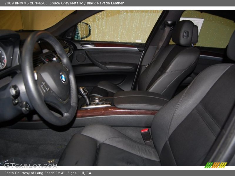 Space Grey Metallic / Black Nevada Leather 2009 BMW X6 xDrive50i
