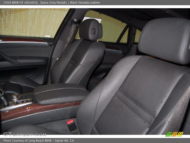Space Grey Metallic / Black Nevada Leather 2009 BMW X6 xDrive50i