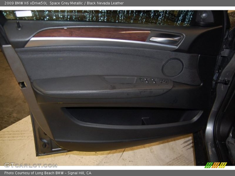 Space Grey Metallic / Black Nevada Leather 2009 BMW X6 xDrive50i