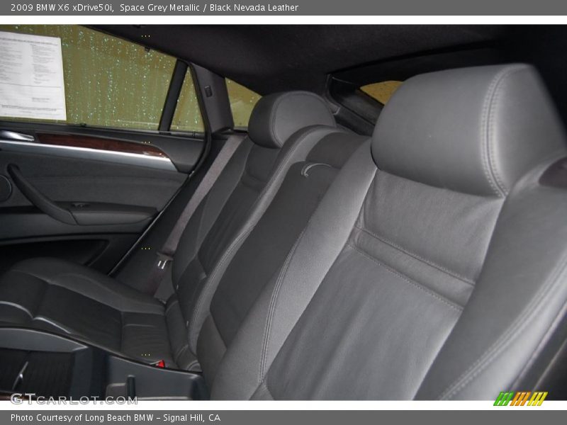 Space Grey Metallic / Black Nevada Leather 2009 BMW X6 xDrive50i
