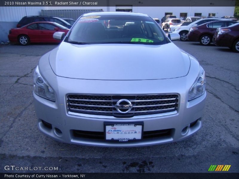 Radiant Silver / Charcoal 2010 Nissan Maxima 3.5 S