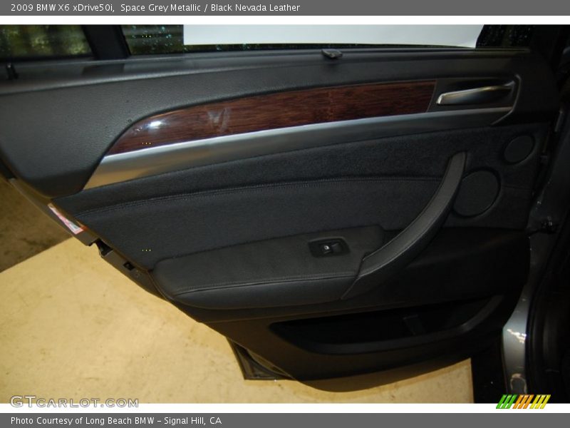 Space Grey Metallic / Black Nevada Leather 2009 BMW X6 xDrive50i
