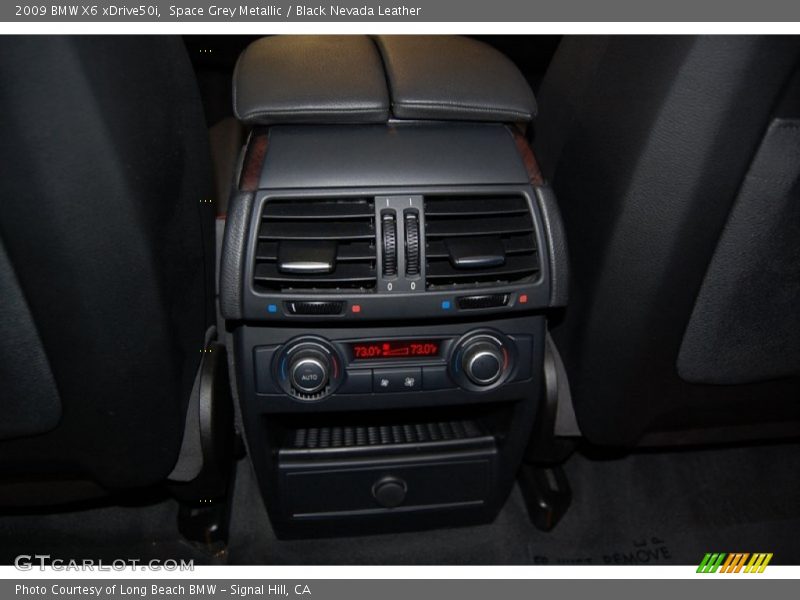 Space Grey Metallic / Black Nevada Leather 2009 BMW X6 xDrive50i