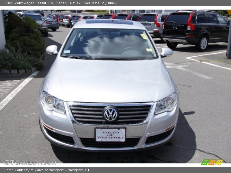 Reflex Silver Metallic / Black 2006 Volkswagen Passat 2.0T Sedan