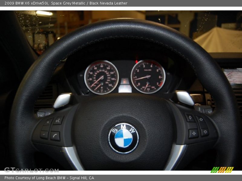 Space Grey Metallic / Black Nevada Leather 2009 BMW X6 xDrive50i