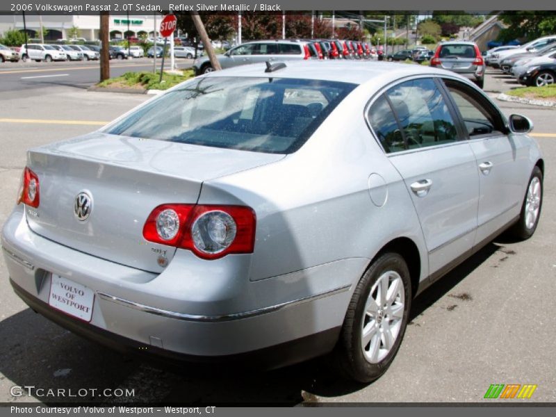 Reflex Silver Metallic / Black 2006 Volkswagen Passat 2.0T Sedan