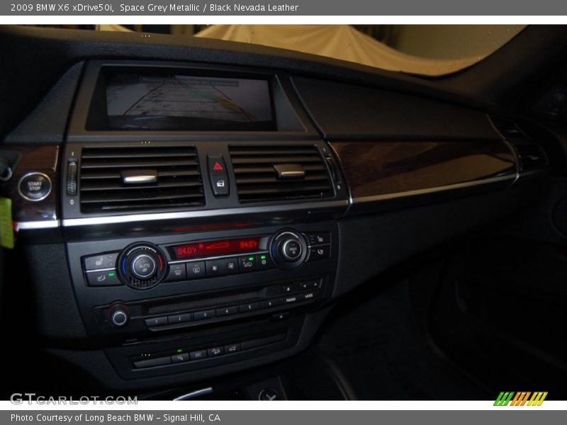 Space Grey Metallic / Black Nevada Leather 2009 BMW X6 xDrive50i
