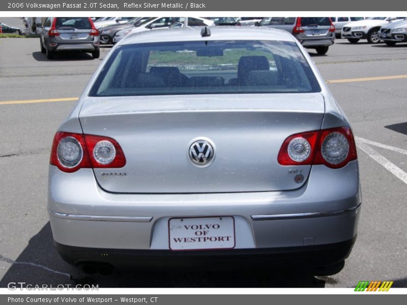 Reflex Silver Metallic / Black 2006 Volkswagen Passat 2.0T Sedan