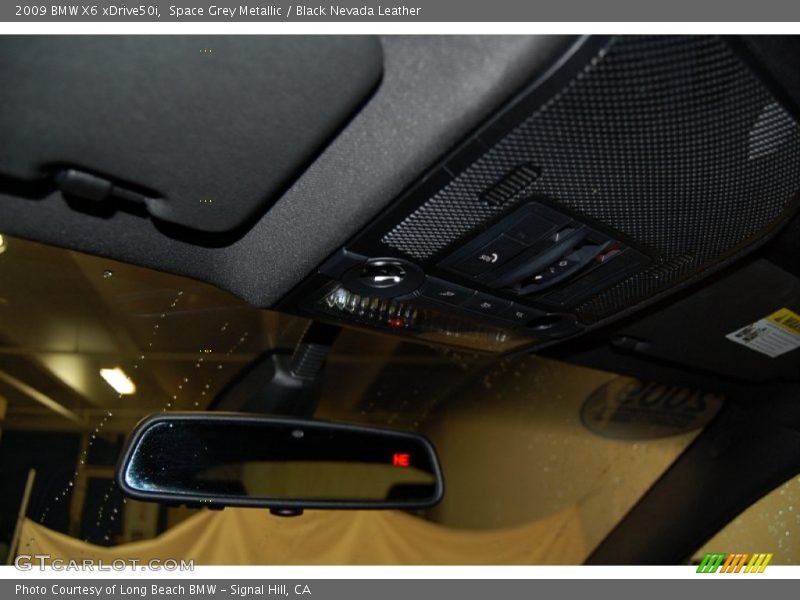 Space Grey Metallic / Black Nevada Leather 2009 BMW X6 xDrive50i