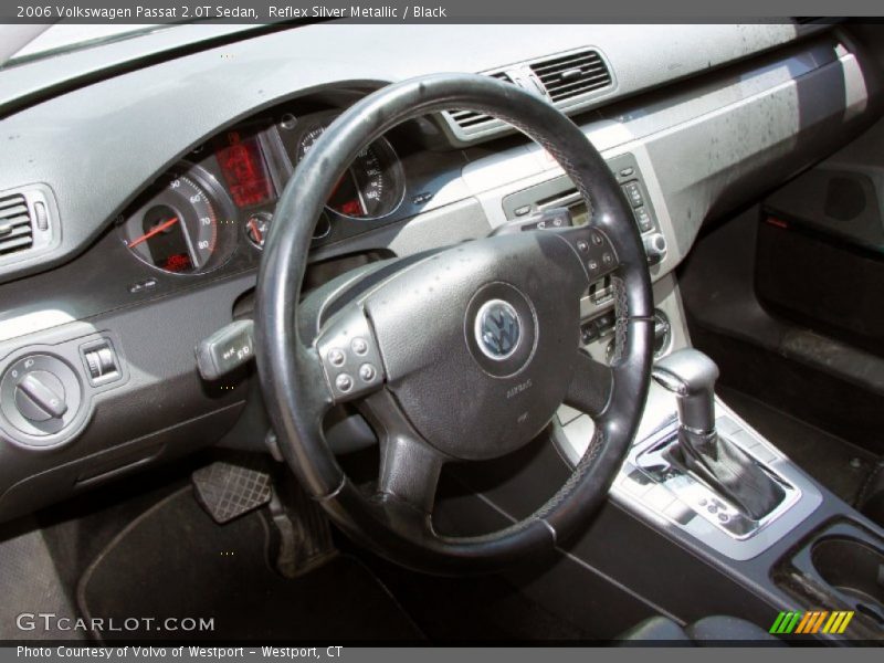 Reflex Silver Metallic / Black 2006 Volkswagen Passat 2.0T Sedan