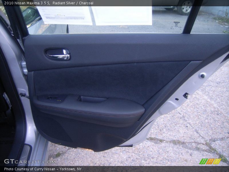 Radiant Silver / Charcoal 2010 Nissan Maxima 3.5 S