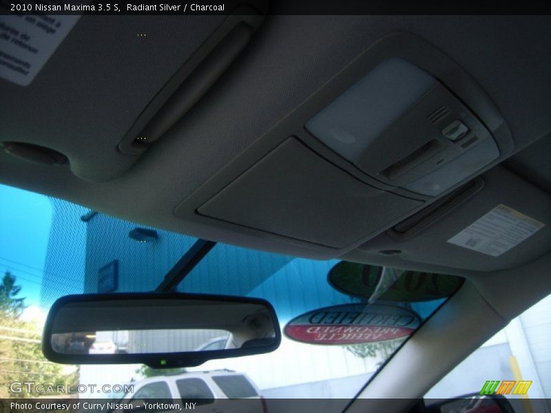 Radiant Silver / Charcoal 2010 Nissan Maxima 3.5 S