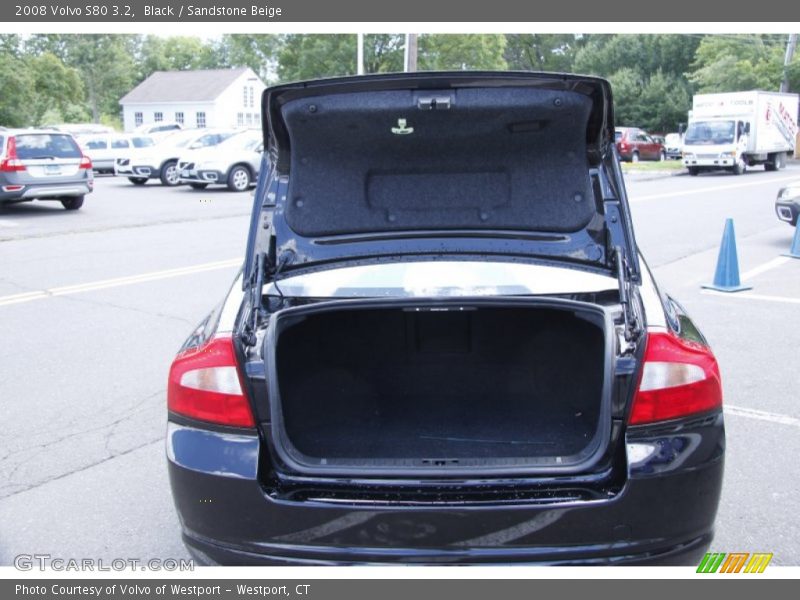 Black / Sandstone Beige 2008 Volvo S80 3.2