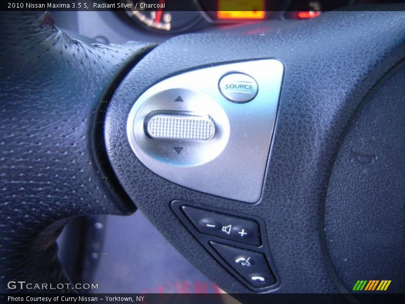 Radiant Silver / Charcoal 2010 Nissan Maxima 3.5 S