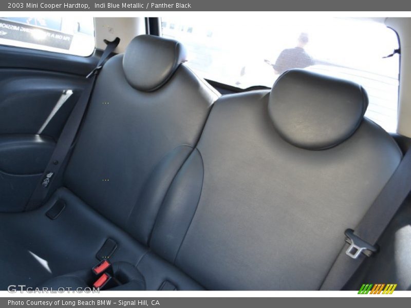Indi Blue Metallic / Panther Black 2003 Mini Cooper Hardtop