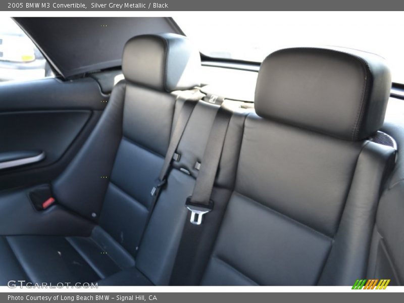 Silver Grey Metallic / Black 2005 BMW M3 Convertible