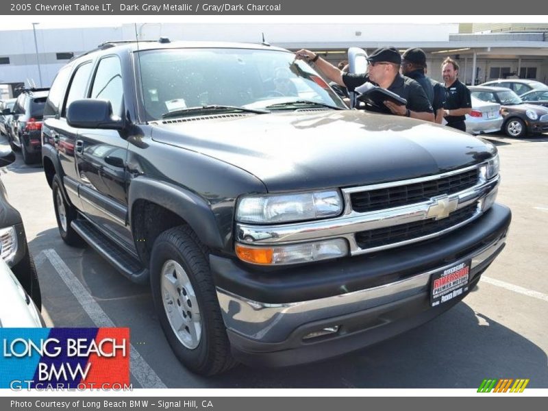 Dark Gray Metallic / Gray/Dark Charcoal 2005 Chevrolet Tahoe LT