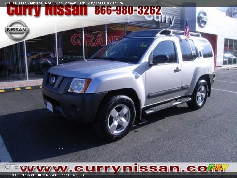 Night Armor Dark Gray / Steel/Graphite 2008 Nissan Xterra SE 4x4