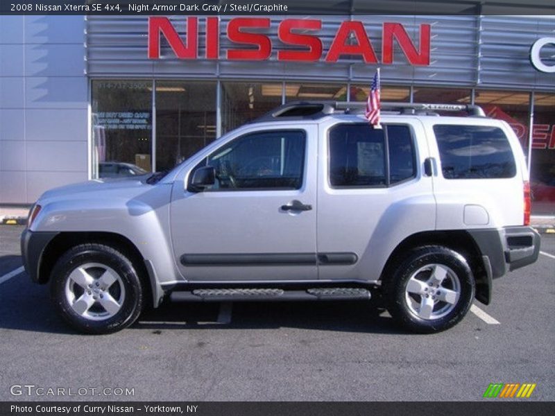 Night Armor Dark Gray / Steel/Graphite 2008 Nissan Xterra SE 4x4