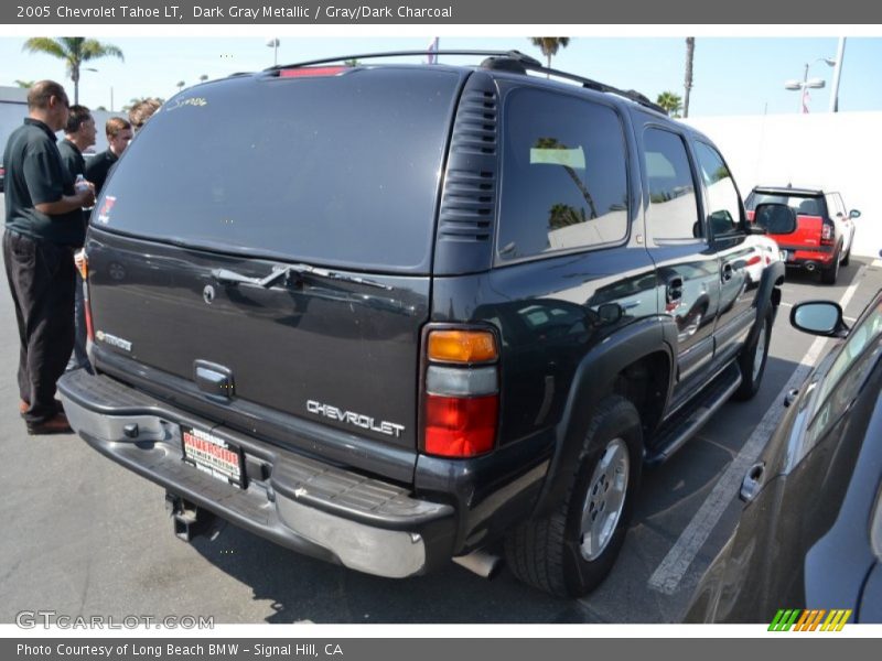 Dark Gray Metallic / Gray/Dark Charcoal 2005 Chevrolet Tahoe LT