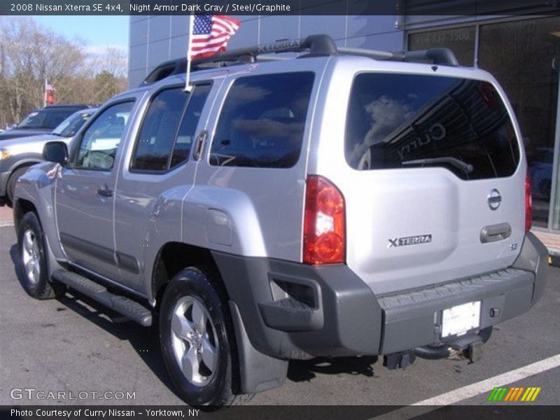 Night Armor Dark Gray / Steel/Graphite 2008 Nissan Xterra SE 4x4