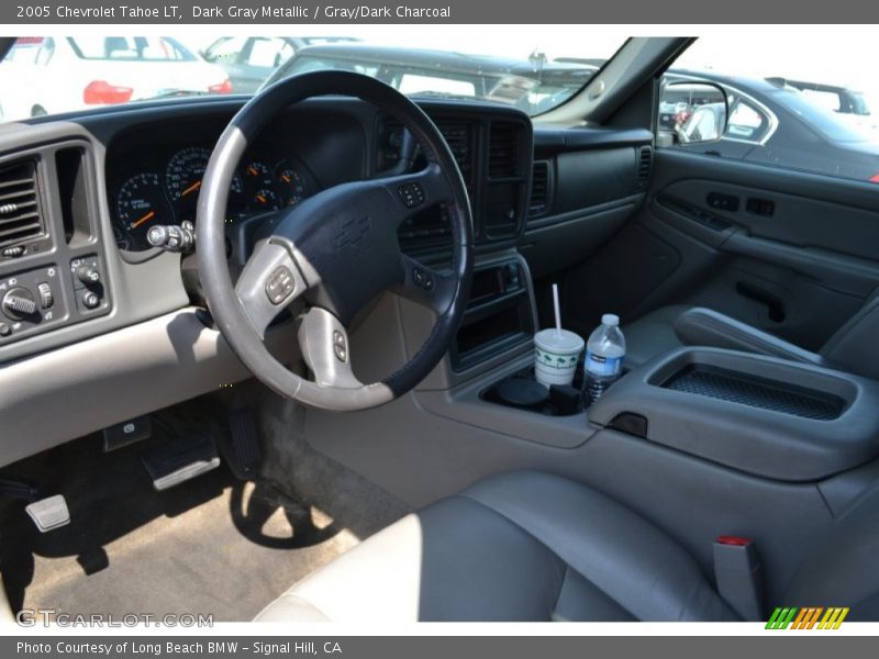 Dark Gray Metallic / Gray/Dark Charcoal 2005 Chevrolet Tahoe LT