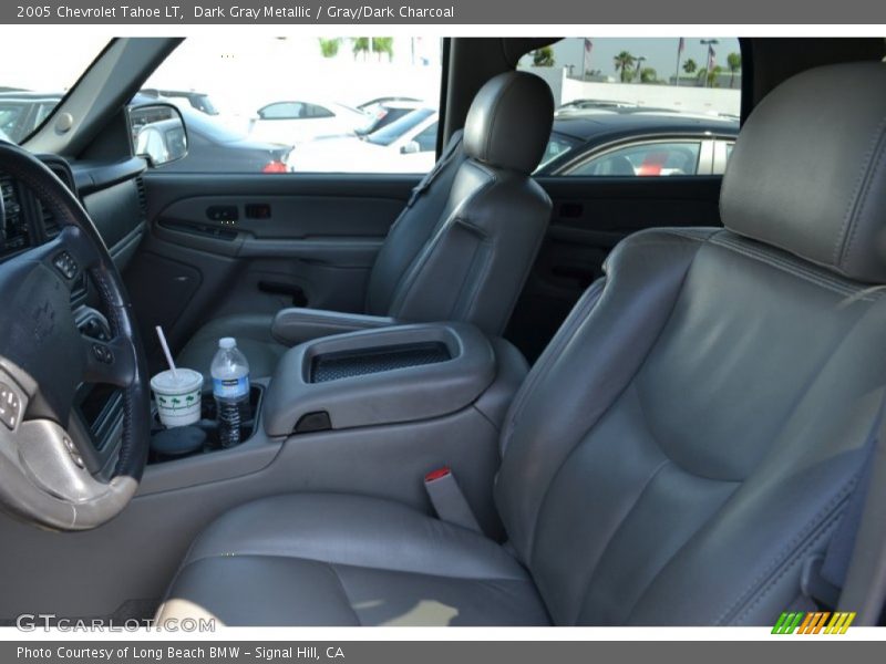 Dark Gray Metallic / Gray/Dark Charcoal 2005 Chevrolet Tahoe LT