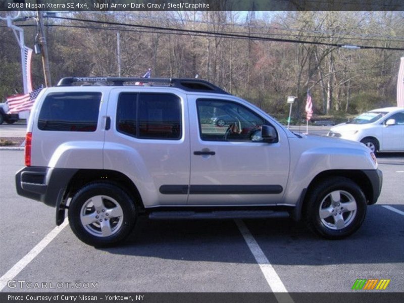 Night Armor Dark Gray / Steel/Graphite 2008 Nissan Xterra SE 4x4