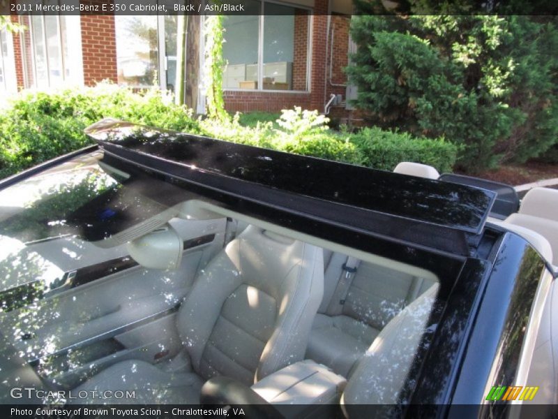 Black / Ash/Black 2011 Mercedes-Benz E 350 Cabriolet