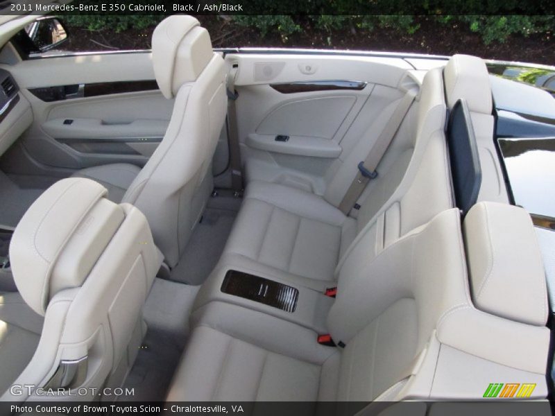 Black / Ash/Black 2011 Mercedes-Benz E 350 Cabriolet
