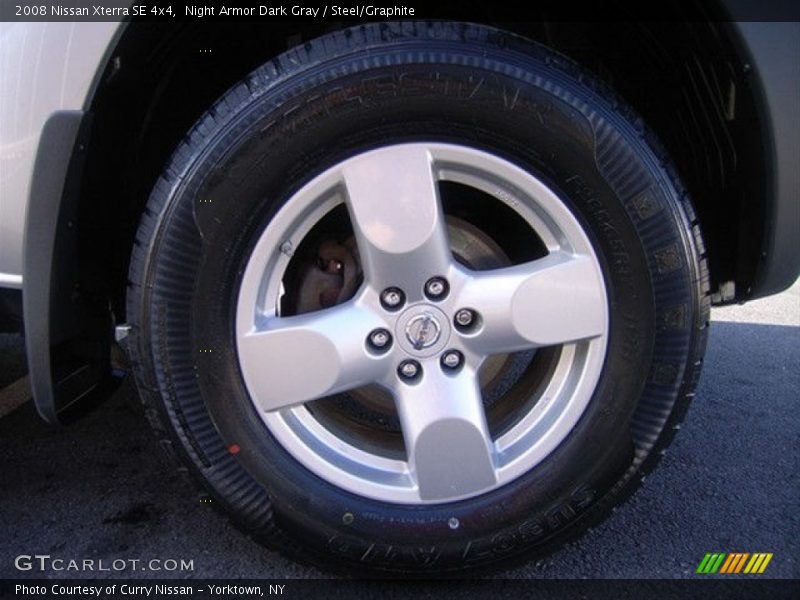 Night Armor Dark Gray / Steel/Graphite 2008 Nissan Xterra SE 4x4