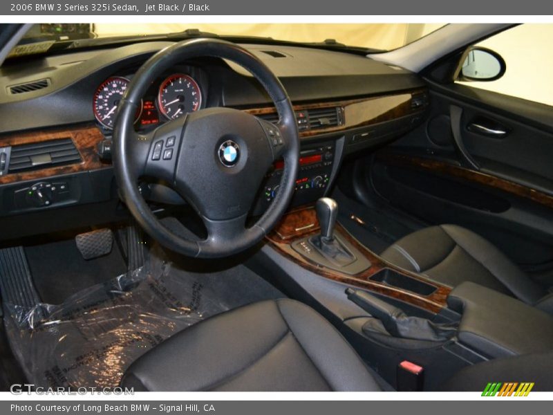Jet Black / Black 2006 BMW 3 Series 325i Sedan