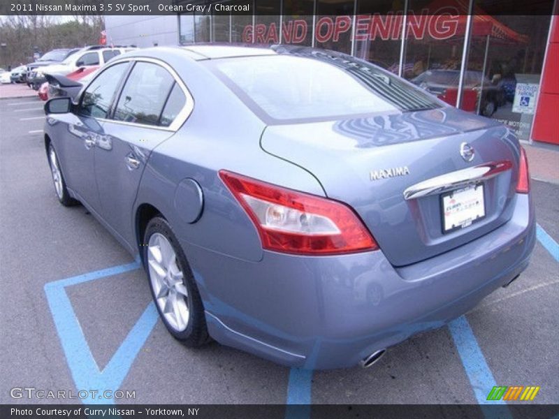 Ocean Gray / Charcoal 2011 Nissan Maxima 3.5 SV Sport